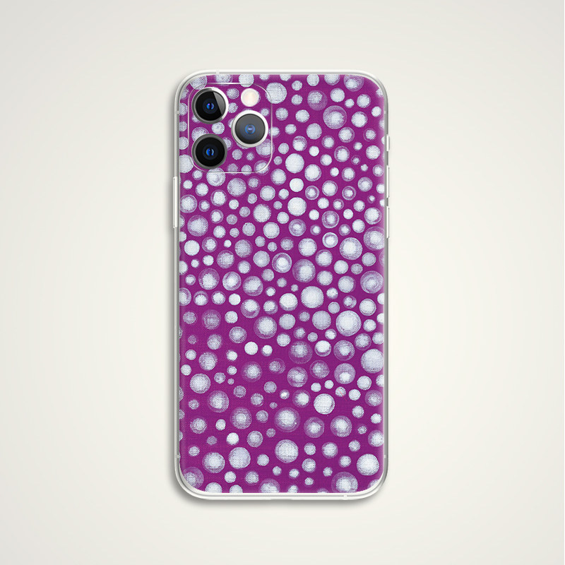 Yayoi Kusama Polka Dot Abstract Art Aesthetic Girls iPhone Case