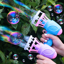 Children Self-Motivated Sound And Light Dolphin Gun Shake Sound Camera Windmill Mechatronic Blow Bubbles Add liquid bubbles