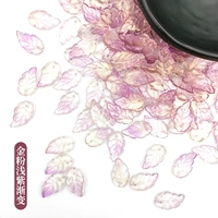 Золотисто -порошковый светловый фиолетовый градиент 10 штук