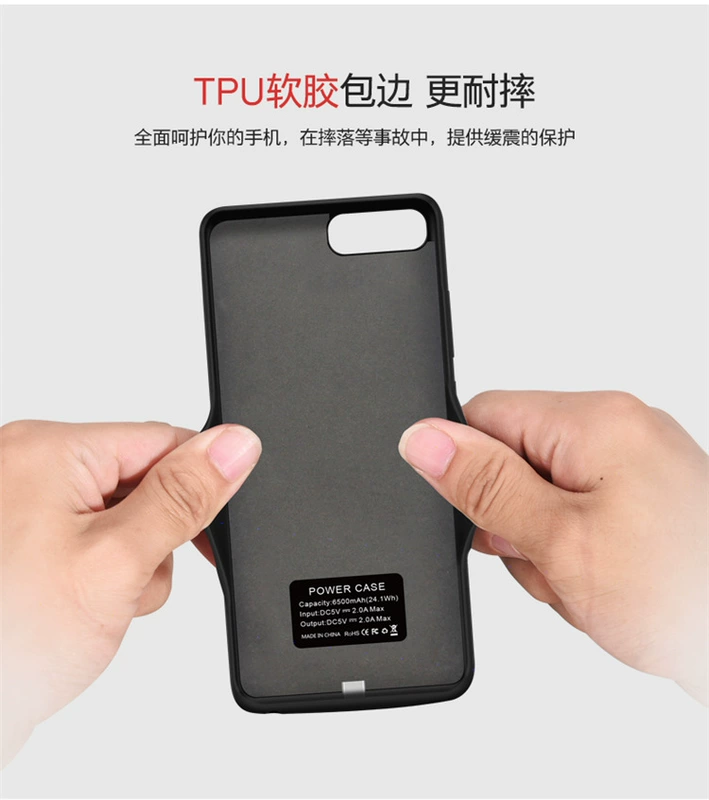 Huawei Huawei Glory V10 clip mới vỏ lại bảo vệ của pin polymer nhựa sạc điện thoại di động Po - Ngân hàng điện thoại di động