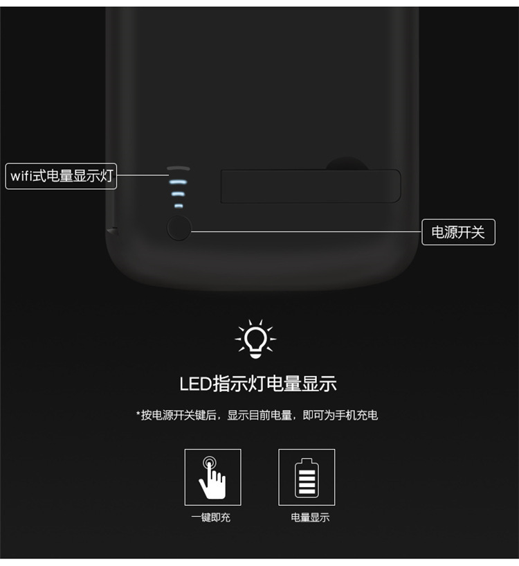 Huawei Huawei Glory V10 clip mới vỏ lại bảo vệ của pin polymer nhựa sạc điện thoại di động Po - Ngân hàng điện thoại di động pin dự phòng sạc không dây