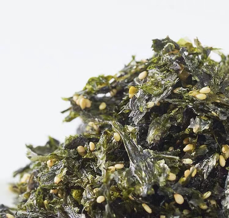 Sesame seaweed bibimbap bibimbap seaweed chopped seaweed ready-to-eat children's no added non-staple food seaweed snacks recommended