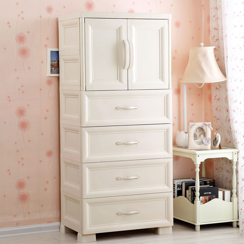 Fuqiang Door Plastic Children S Storage Cabinet Thickened Toy