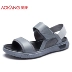 Aokang cửa hàng chính thức dép nam da mùa hè mới Giày La Mã nam giản dị dép đi biển - Sandal shop giày nam Sandal