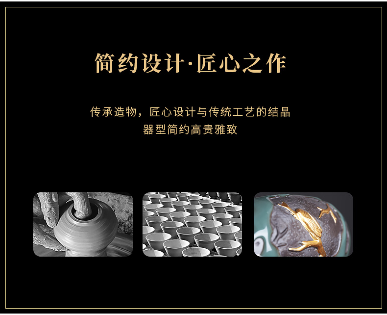 Sect tea to wash the floor elder brother up with ceramic hole to build water wash in hot coarse pottery urn move cup kung fu tea accessories