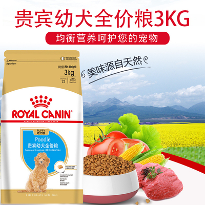  Royal Dog Food Guests Teddy PD30 Dog Staple Food Small Dog Young Dog Food 3KG