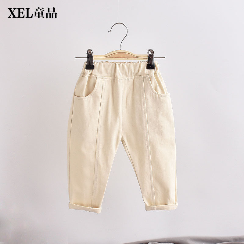 Boys ' fashion children's pants 2020 spring and autumn new children's casual pants baby small children's pants male Baoyangpai Korean version pants