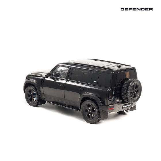 랜드로버/랜드로버 디펜더 1101:18 스케일 자동차 모델 자동차 모델-운석 블랙