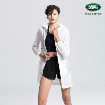Land Rover ladies long skin windbreaker jacket core series