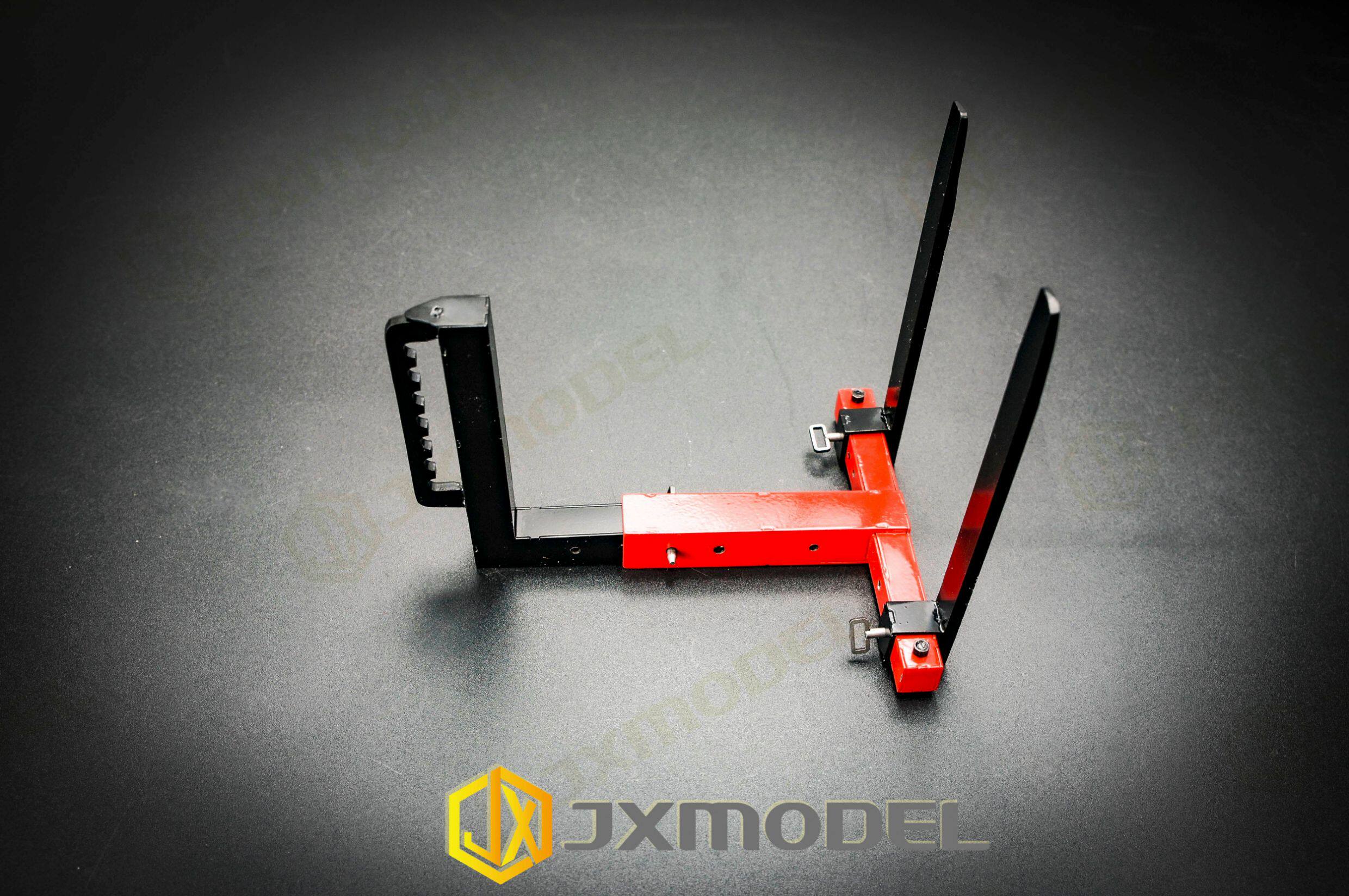 JXModel 1/14 RC Hängende Gabel Hebe Ausrüstung Hebe Gabel Kran Hebezeug Hebe Maschine Für Tamiya 770S FH16 MAN TGX AROCS Teil – Detail 6