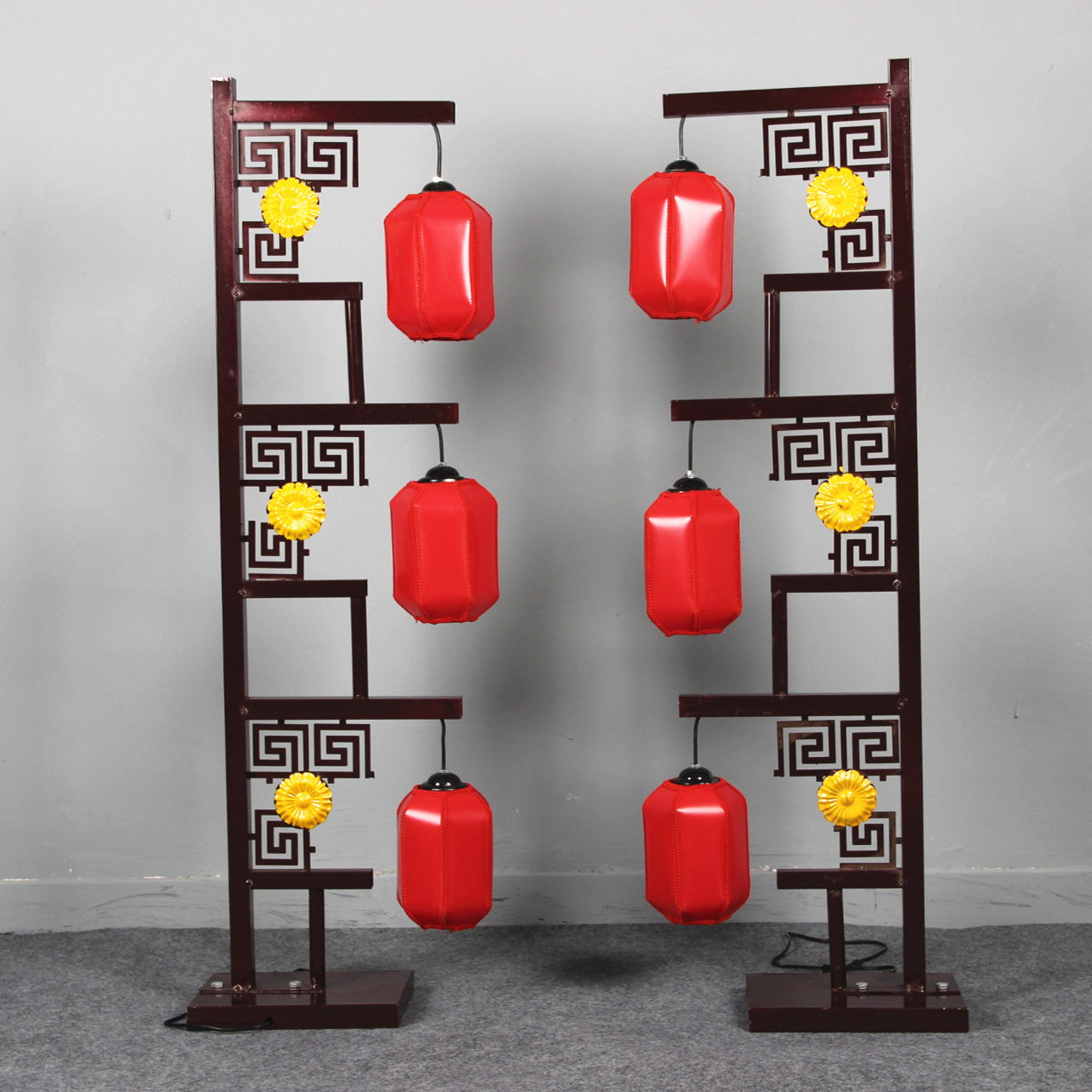 Wedding Chinese Road Reference Ancient Sheep Lampster Road Introduction of Iron Art Court Road Guide Hantang Wedding Prop