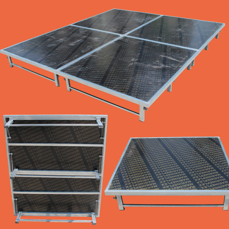 Wedding Qing T-plate Folding Lift T Tai Round Stage Wedding Wedding Props Performance Walking Show Terraces Wedding Road Leading Reinforcement Table