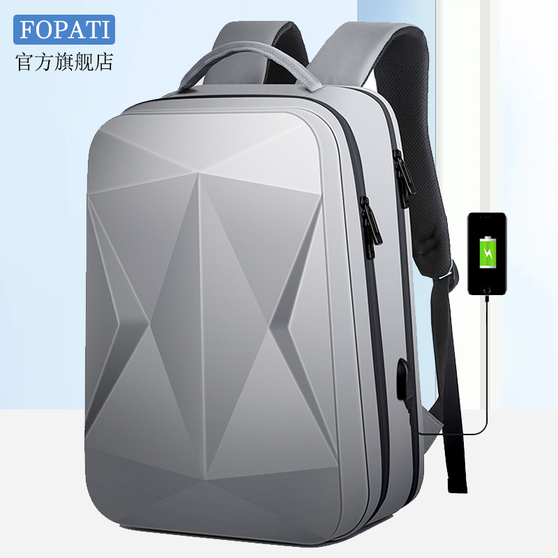 Double shoulder computer bag 15 inch 15 6 inch 16 inch male burglar double shoulder bag fashion electric race bag 17 inch game notebook hardshell computer bag