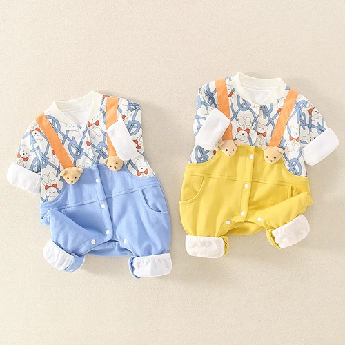 Детский весенний комплект подходит для мужчин и женщин, слинг, демисезонное боди для новорожденных для выхода на улицу