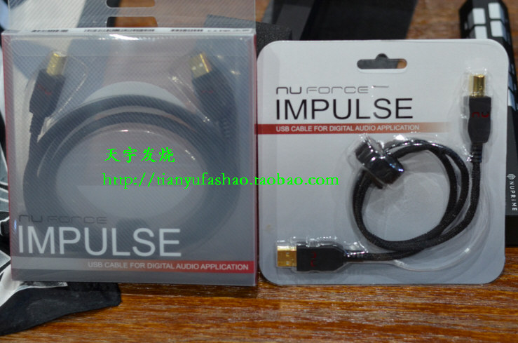 NuForce Impulse fever USB connecting line Type A to B UHF wide noise suppression
