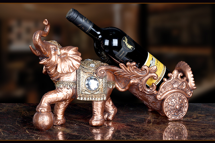 欧式时尚创意大象红酒真的好吗 哪里买便宜价格