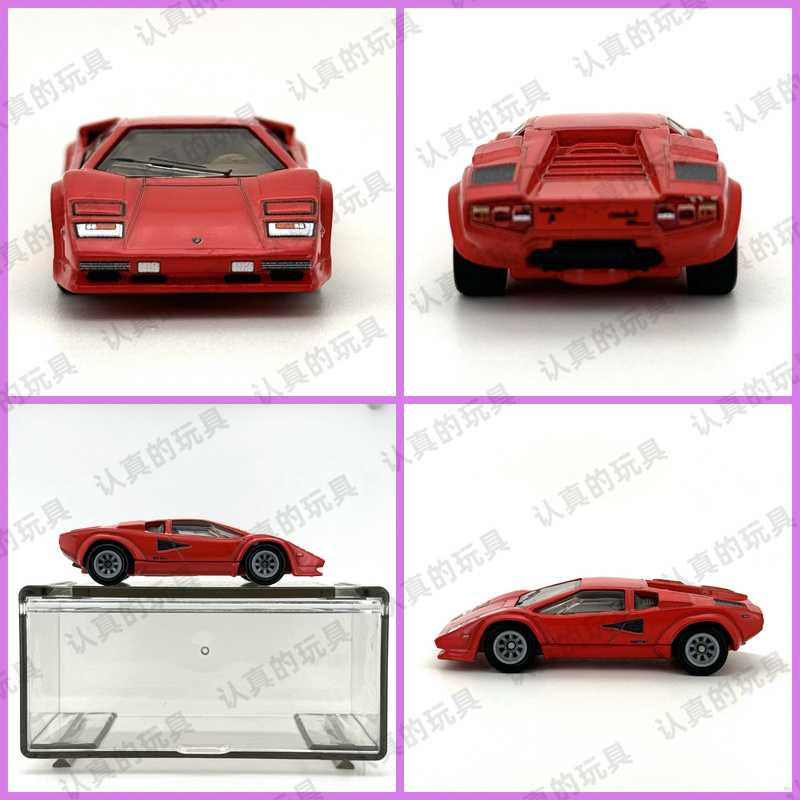 Hot Wheels Hbl96 Double Car Set - Loose Car Lamborghini Lamborghini Countach Lp5000 Qv