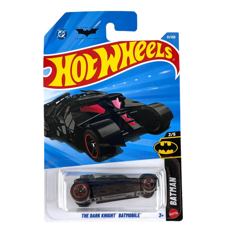 Hot Wheels C4982 Hot Little Sports Car Dark Knight Batman the Dark Knight Batmobile