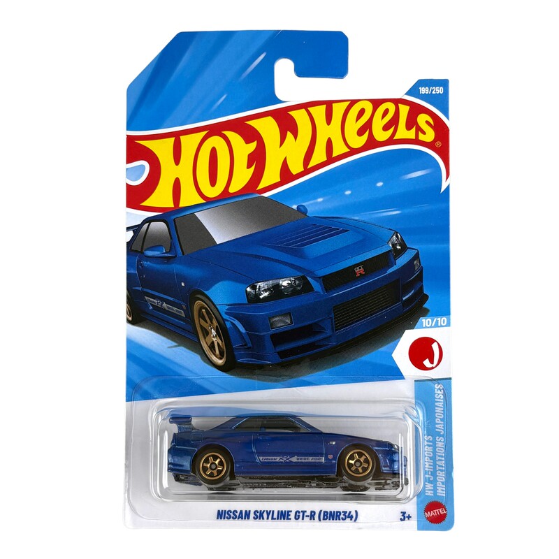Hot Wheels C4982 Hot Little Sports Car Nissan Skyline Nissan Skyline Gt-R (Bnr34) Hot Wheels C4982 Hot Little Sports Car Nissan Skyline Nissan Skyline Gt-R (Bnr34)