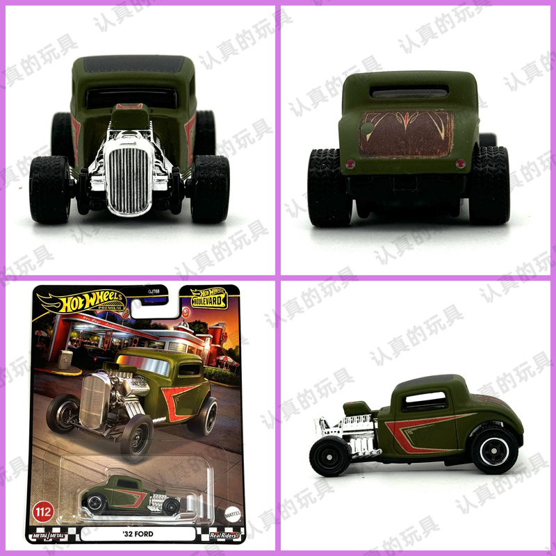 Hot Wheels Gjt68 Garden Avenue Iron Base Rubber Tire Alloy Car Children's Toy Ford Classic Car 32 Ford Hot Wheels Gjt68 Garden Avenue Iron Base Rubber Tire Alloy Car Children's Toy Ford Classic Car 32 Ford