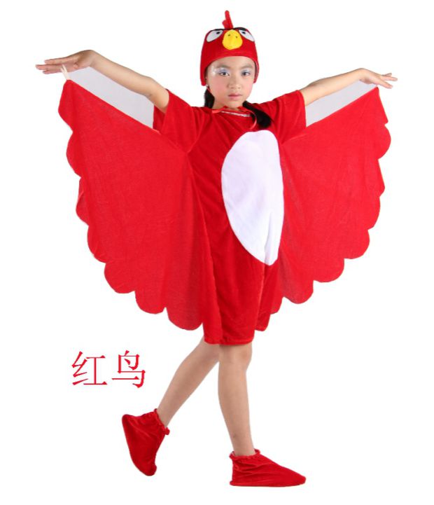 Trang phục mẫu giáo mới Trang phục phim hoạt hình Quần áo động vật Angry Birds Children Dance Performance Trang phục shop bán đồ hóa trang trẻ em