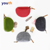 New Korean version of coin purse key coin purse zipper small wallet men and women mini earphone bag storage bag coin bag