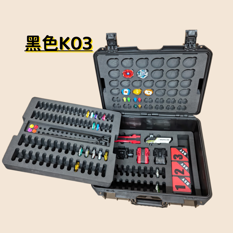 Suitable for Baixuan Gyro Battle Gyro Axis Accessories Storage Box Display Box Portable Plastic Tool Box Suitable for Baixuan Gyro Battle Gyro Axis Accessories Storage Box Display Box Portable Plastic Tool Box