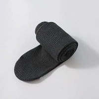 R хлопковые толстые тонкие полоски [темно -серые] носки