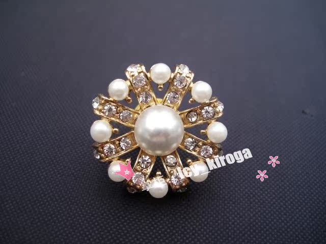 Broche en Alliage argent plaqué or - Ref 1175507 Image 34