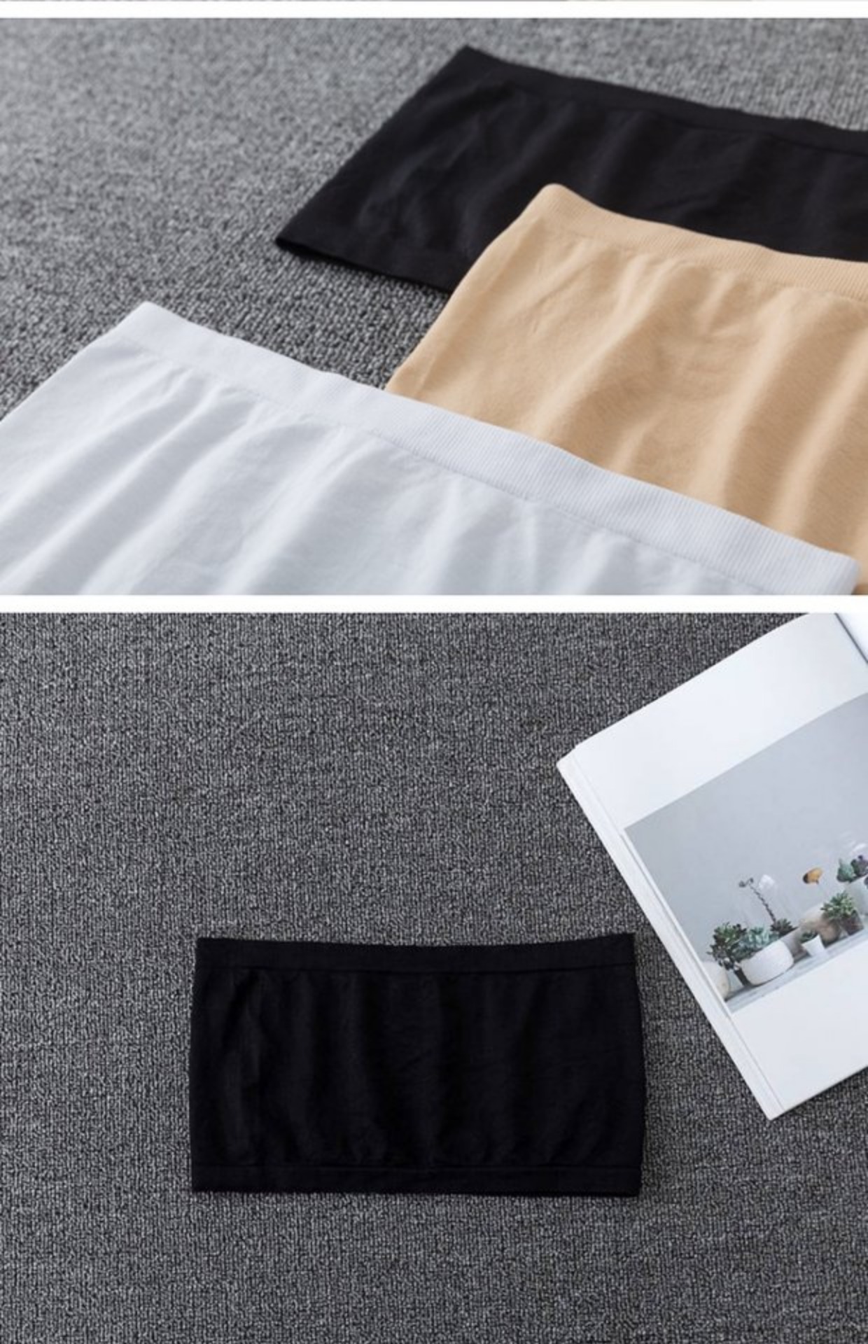 Trắng một mảnh quây quấn ngực đáy ống chống ánh sáng hàng đầu mà không có ngực cô gái sinh viên bên trong ngực đồ lót áo lót k dây