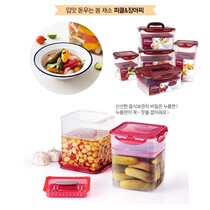 South Koreas mouth to eat and sow little sister with the same press fermented pickles radish Laba garlic box fresh-keeping box container