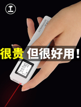 Green Forest Infrared Distance Meter Mini Handheld Electronic Ruler High-Precision Laser Measurement Ruler Instrument Room Measurement Artifact