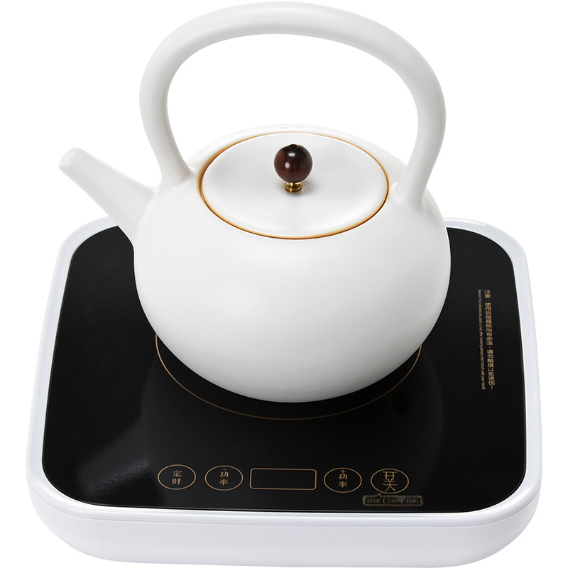 Jun ware glass boiled tea sets electric ceramic teapot tea stove ceramic kettle large pumpkin pot of household cooking tea