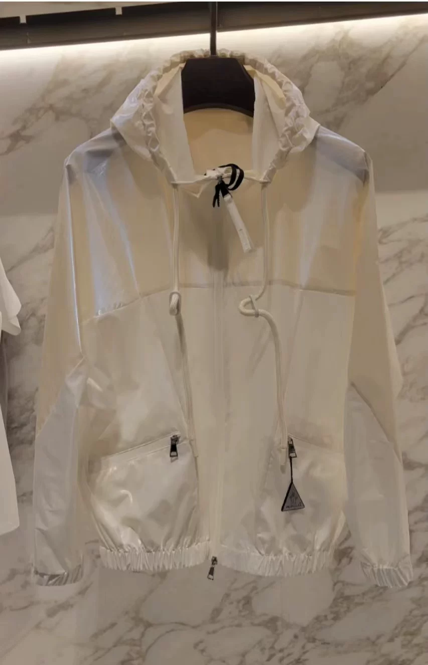 Куртка-кейп с капюшоном Moncler для повседневной носки, весна-лето 2023, подлинная покупка i10931A00054596L9-