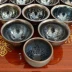 Jianzhan Teacup Master Cup Large Iron Tyre Jianyao Pure Handmade Original Mine Fair Cup Oil Drop Đánh bạc Bộ trà Jianjian - Trà sứ