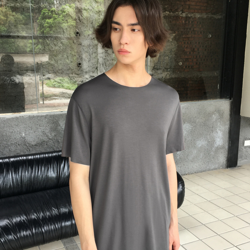 Haonanhuang 260g91% Lenzing Modal Super Drapey Round Neck Seamless Pajamas Home Short-Sleeved Set Haonanhuang 260g91% Lenzing Modal Super Drapey Round Neck Seamless Pajamas Home Short-Sleeved Set