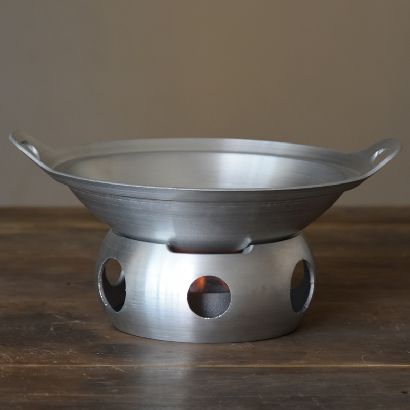 Dry pot tableware dining room Creative Heating dry pot Home commercial dry boiler alcohol stove restaurant special set
