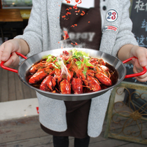 Big lobster special plate tableware creative round crayfish plate big lobster plate creative personality