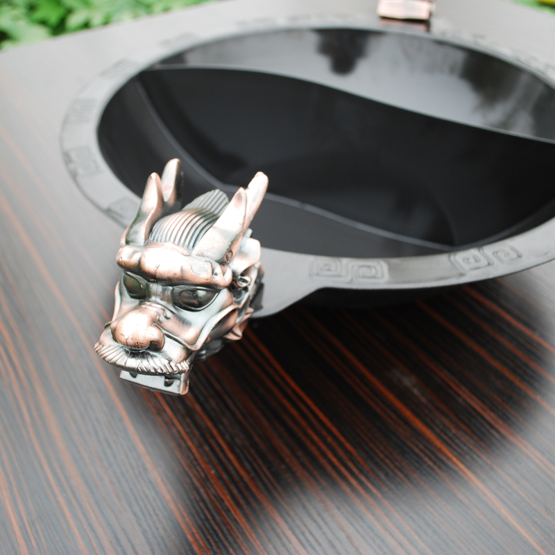 6-10 people cook hot pot pot faucet hot pot mandarin duck pot induction cooker special oversized thickened and deepened hot pot pot