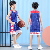 Childrens basketball suit suit clothing boys summer breathable girls young children Primary School uniforms sports jersey customization