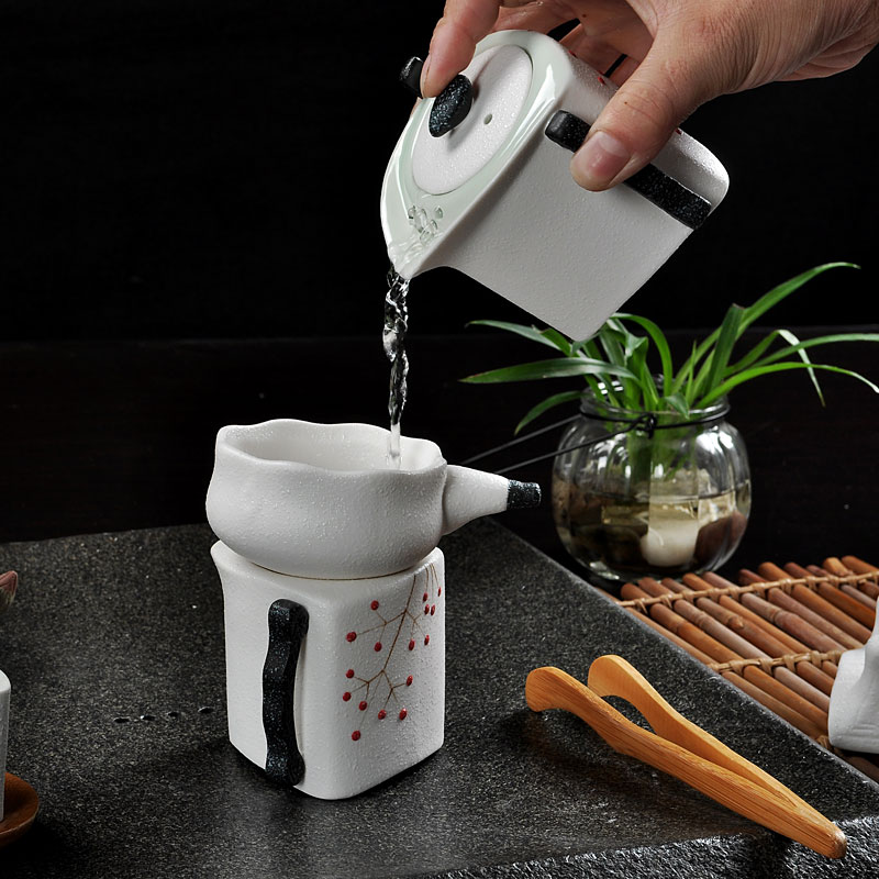 Hui, make snow glaze hand - made ceramic kung fu tea set tea sets ceramic tea set