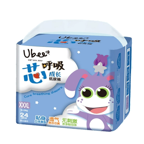 Yoube Core Dhatowning Brants Baby Ultra-Thin Heathastry Growt Diapers xxxl код 24 таблетки (18-23 кг)