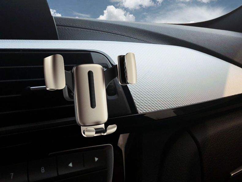 điện thoại xe giữ xe điện thoại giữ navigation vent khung chụp vivo OPPO Huawei của Apple trọng lực phổ quát ổ cắm khung - Phụ kiện điện thoại trong ô tô cây kẹp điện thoại