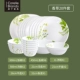 Bộ đồ ăn Corning American vani corelle 16 miếng hộp thủy tinh hộp cưới nhập khẩu chính hãng - Đồ ăn tối