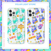 Polar Light Multiconstellation Giant Scarlet Sky Scorpio applies Apple original XS11 mobile phone shell iPhone12promax
