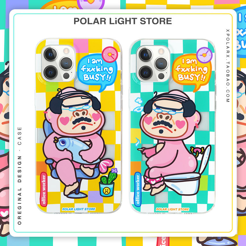 Aurora Shiduo man giant gorilla suitable for Apple 12Promax original iPhone13 mobile phone protection transparent protective shell 11