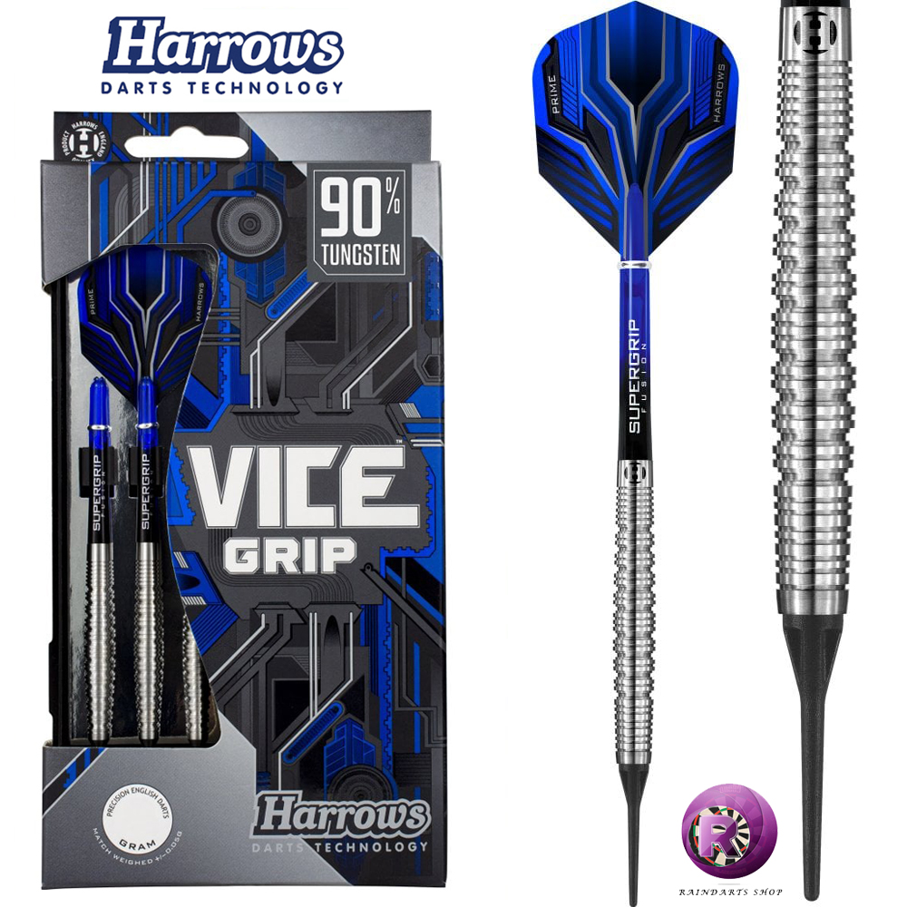 UK manufacturing HARROWS ha Luz VICE GRIP soft dart suit professional darts) Safe darts