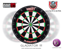 ONE80 Gladiator III Third Generation Enhanced Game Dart Target) Dart Board)Professional Dart Target