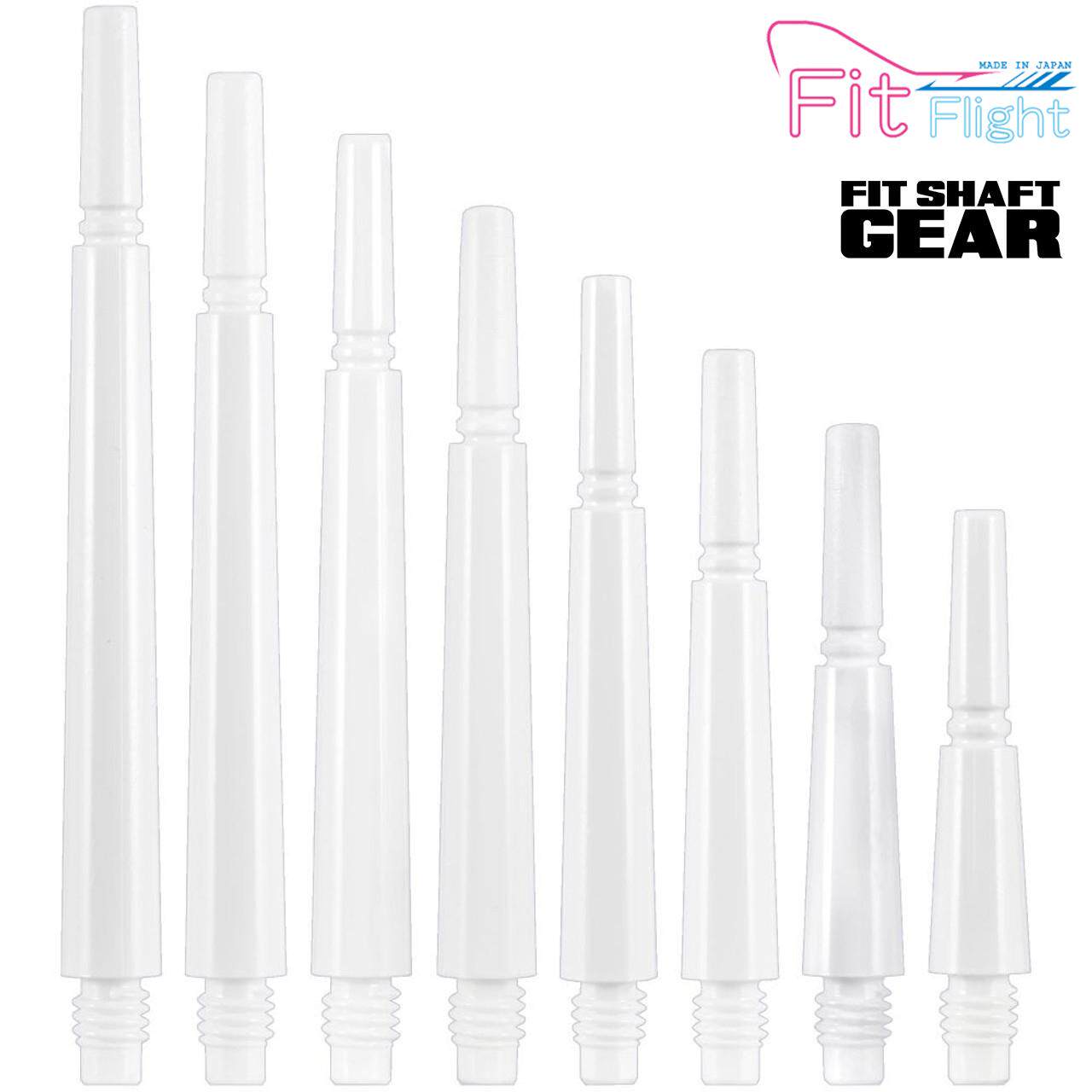 Японский оригинальный зубчатый ВАЛ COSMO FIT SHAFT GEAR ОБЫЧНЫЙ белый стандартный фиксированный или вращающийся стержень для дротиков