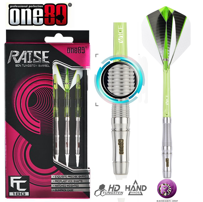 ONE80 thương hiệu RAISE series FC mật độ cao chuyên nghiệp đặt phi tiêu | phi tiêu điện tử | phi tiêu an toàn - Darts / Table football / Giải trí trong nhà bảng phi tiêu nam châm